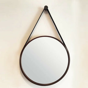 Espelho Decorativo Adnet 50cm + Suporte Pendurador