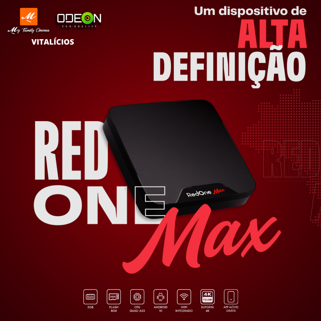 RedOne Max Ultra 4K - Lançamento 2024