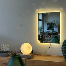 Espelho Quadrado com LED 90x60 Cm Vertical ou Horizontal