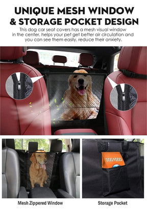 Cão portátil proteção de banco do carro à prova d' água pet para cães