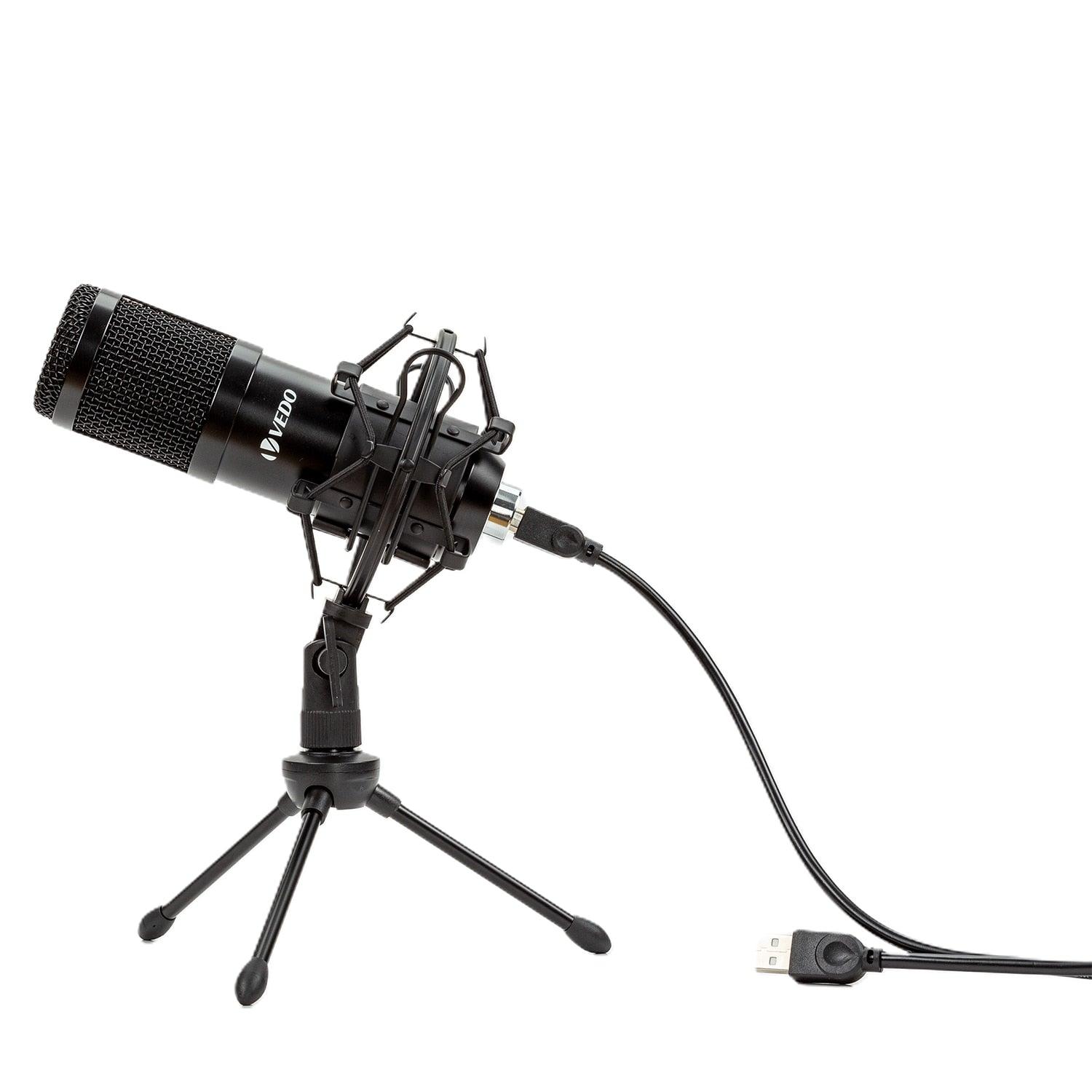 Micorfone de Alta qualidade usb condensador gravação para computador portátil karaoke jogos streaming estúdio de gravação vídeo youtube
