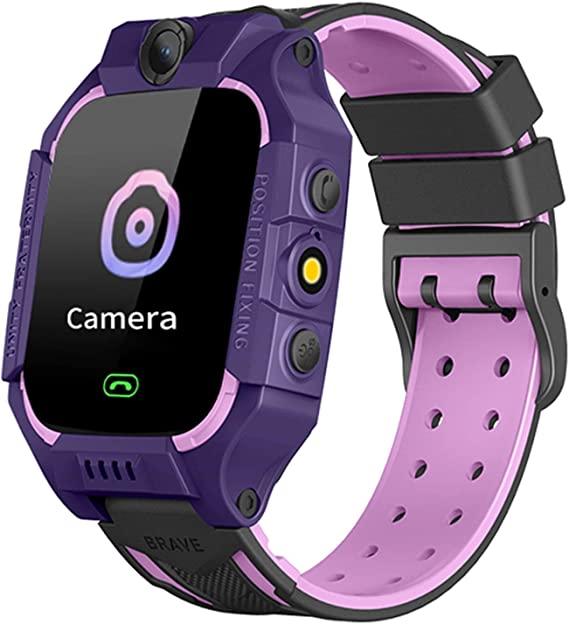 Relógios inteligentes Q19 p/ crianças Smartwatch infantil com GPS Rastreador Câmera à prova dágua e SOS