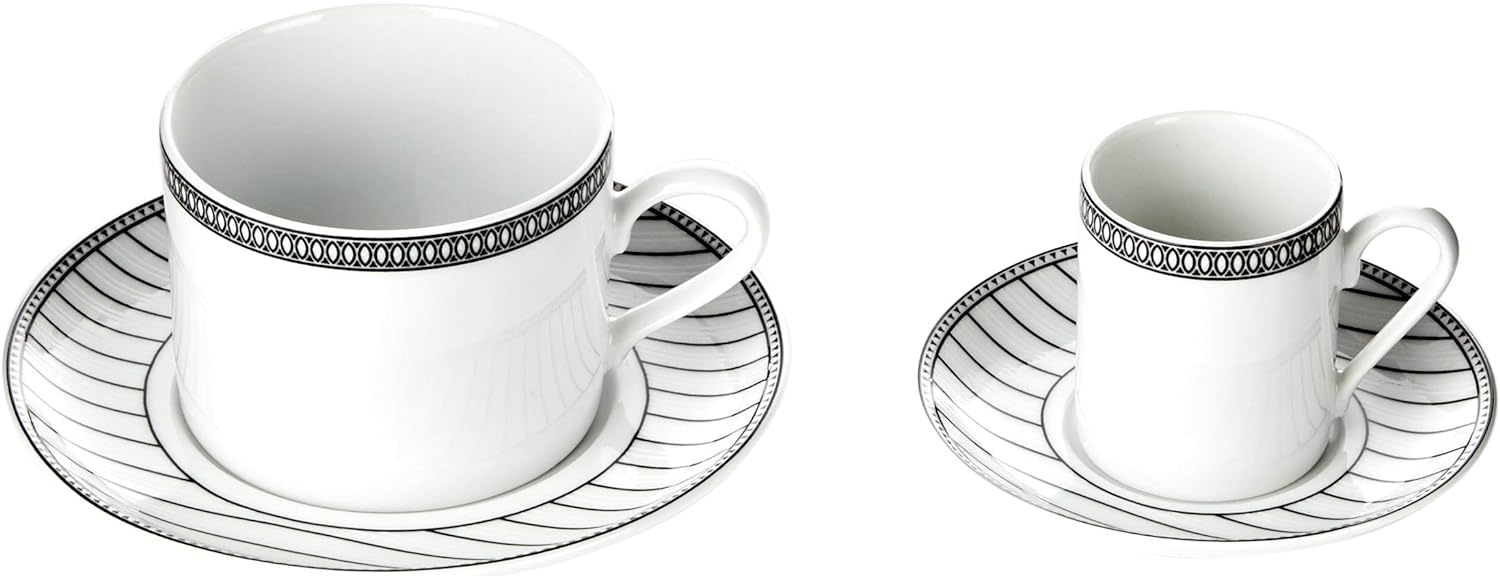 Serviço de Jantar, Chá e Café em Porcelana