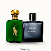 Combo de Perfumes Masculino 100 ml - Polo Green e Bleu de Chanel