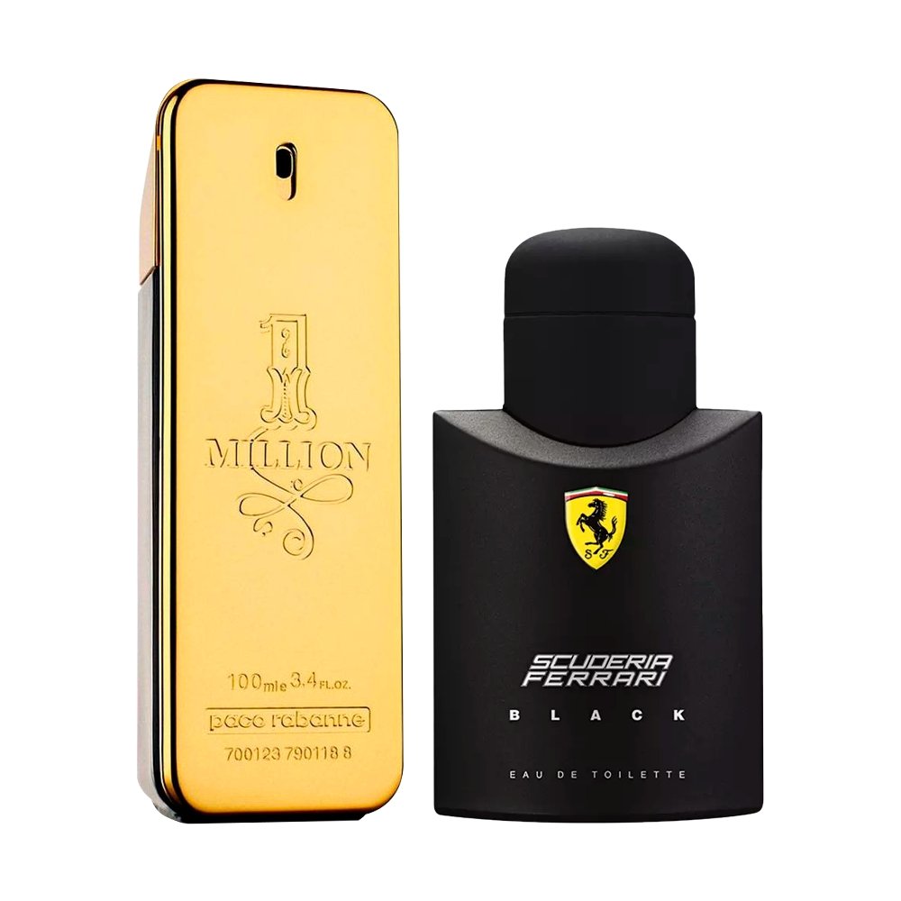 Combo de Perfumes 1 Million e Ferrari Black - 100ml
