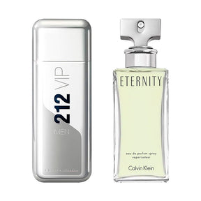 Combo de Perfumes 212 VIP NYC e CK Eternity - 100ml