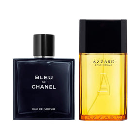 Combo de Perfumes Bleu de Chanel e Azzaro Pour Homme