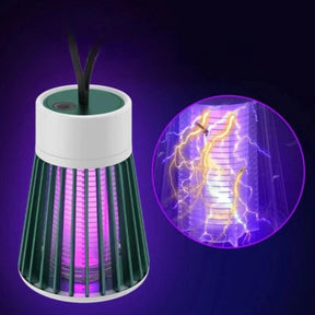 Luminaria Mata Mosquito Eletrico Luz Ultravioleta Repelente de Insetos e Pernilongo Lâmpada Led Choque Luz Uv Usb - Proteção para família
