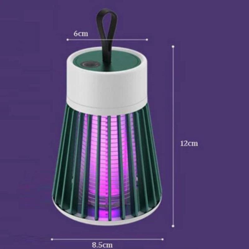 Luminaria Mata Mosquito Eletrico Luz Ultravioleta Repelente de Insetos e Pernilongo Lâmpada Led Choque Luz Uv Usb - Proteção para família